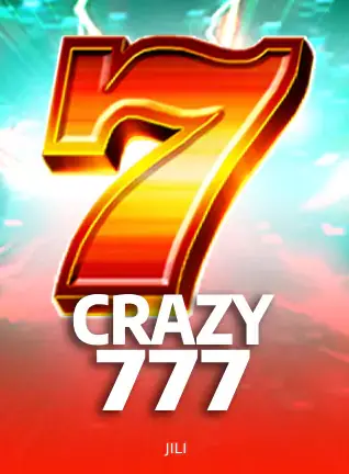 Crazy 777 จาก JILI โชว์เลข 7 ตัวใหญ่สีแดงส้มสะดุดตา